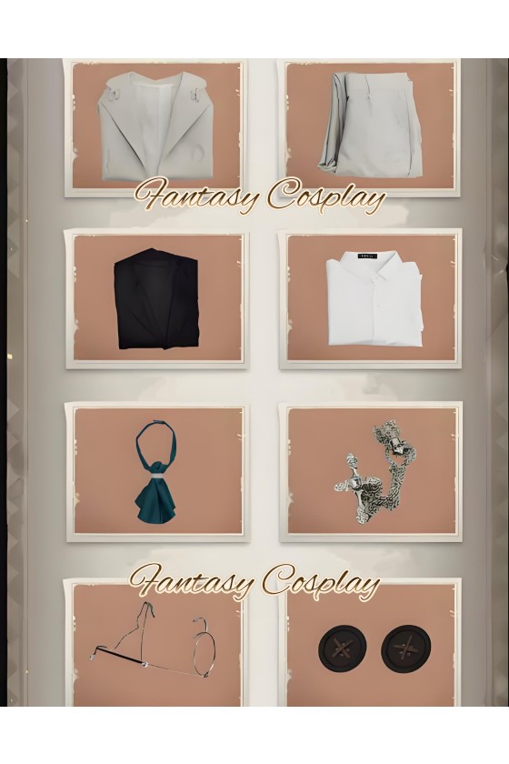 Identity V Novelist Orpheus Suit Cosplay Costume